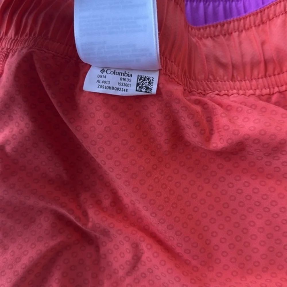 COLUMBIA Zero Rules Purple Skort‎ Womens outdoor sweat wicking cooling Size XL - Picture 13 of 13
